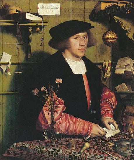 Hans holbein the younger Portrait of the Merchant Georg Gisze